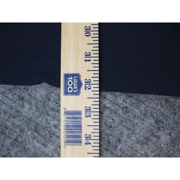 Polo Golf Ralph Lauren Shirt Men Large Blue Stripe Pinehurst US Open 2014 - Picture 13 of 16